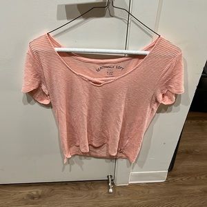 Soft semi sheer t-shirt